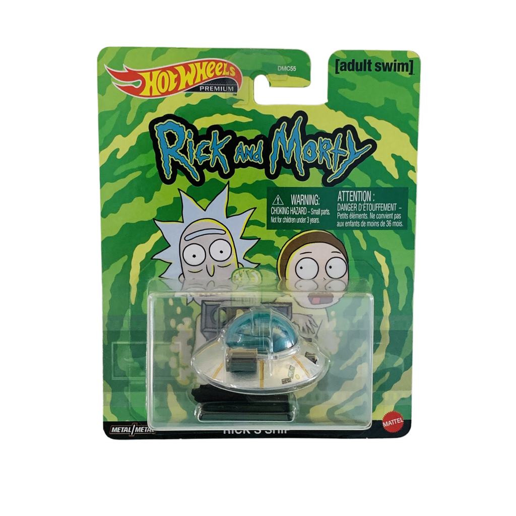 Hot Wheels Premium Rick And Morty Adult Swim Rick's Ship