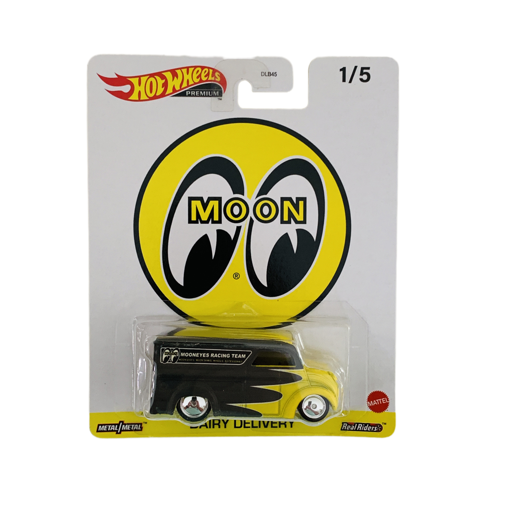 Hot Wheels Premium Moon Eyes Dairy Delivery - Cracked Blister