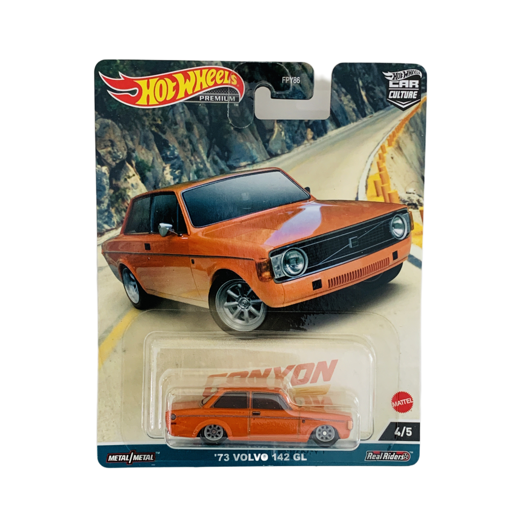 Hot Wheels Premium Canyon Warriors '73 Volvo 142 GL