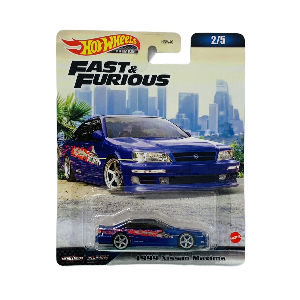 Hot Wheels Premium Fast & Furious 1999 Nissan Maxima 