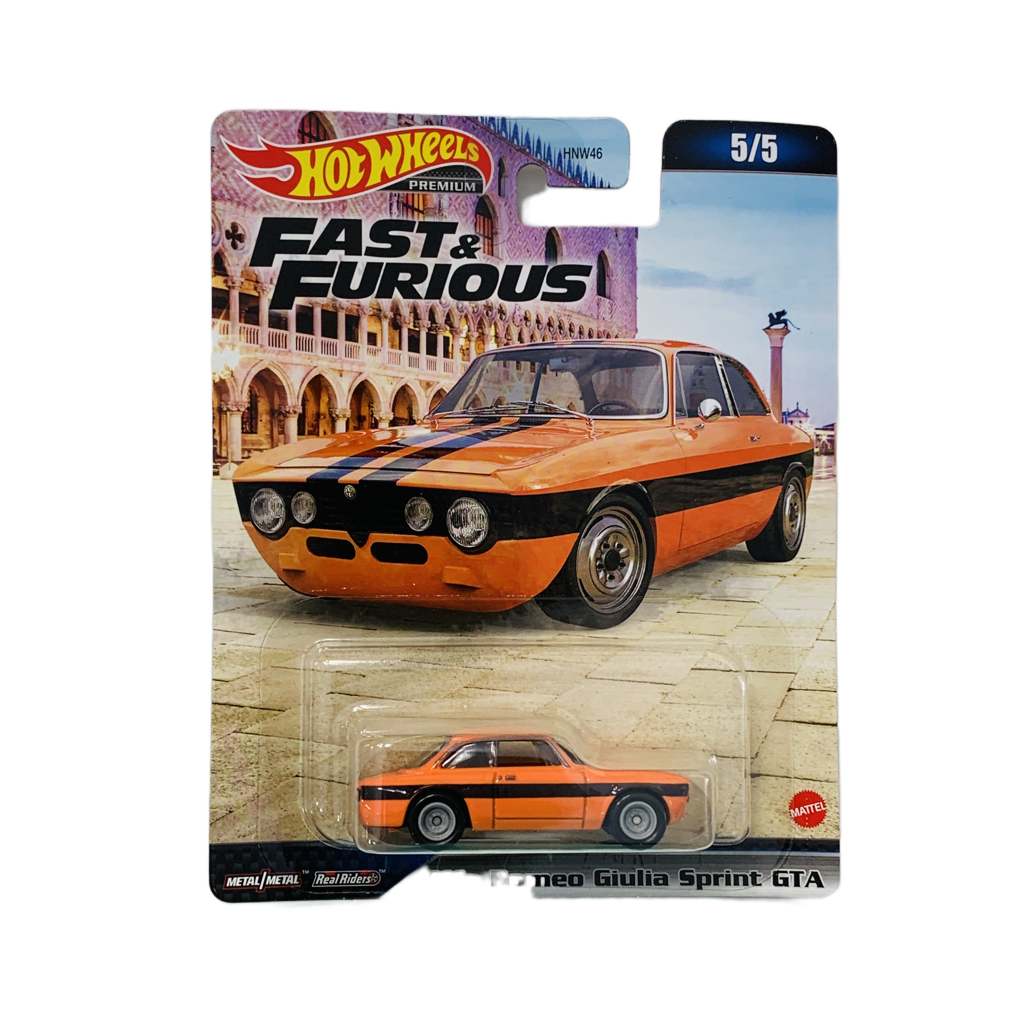 Hot Wheels Premium Fast & Furious Alfa Romeo Giulia Sprint GTA