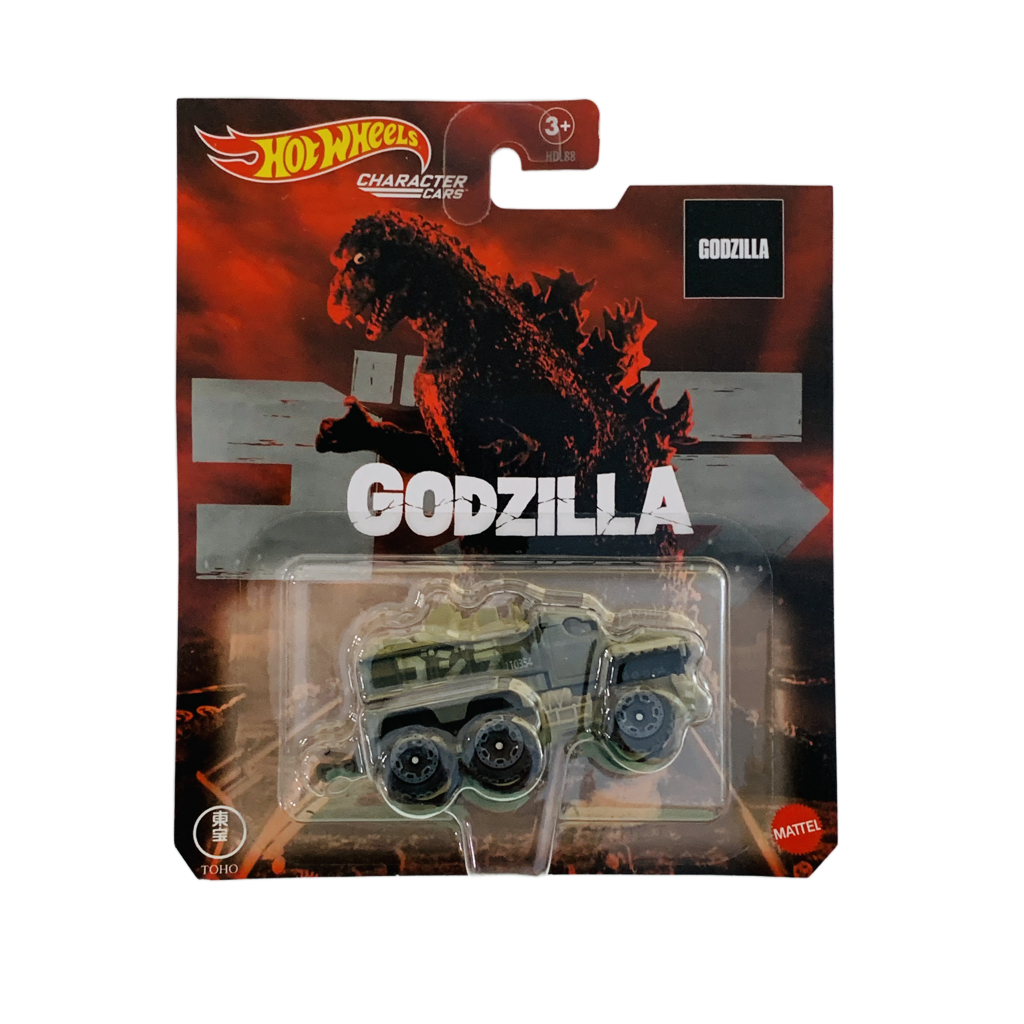 Hot Wheels Character Cars Godzilla