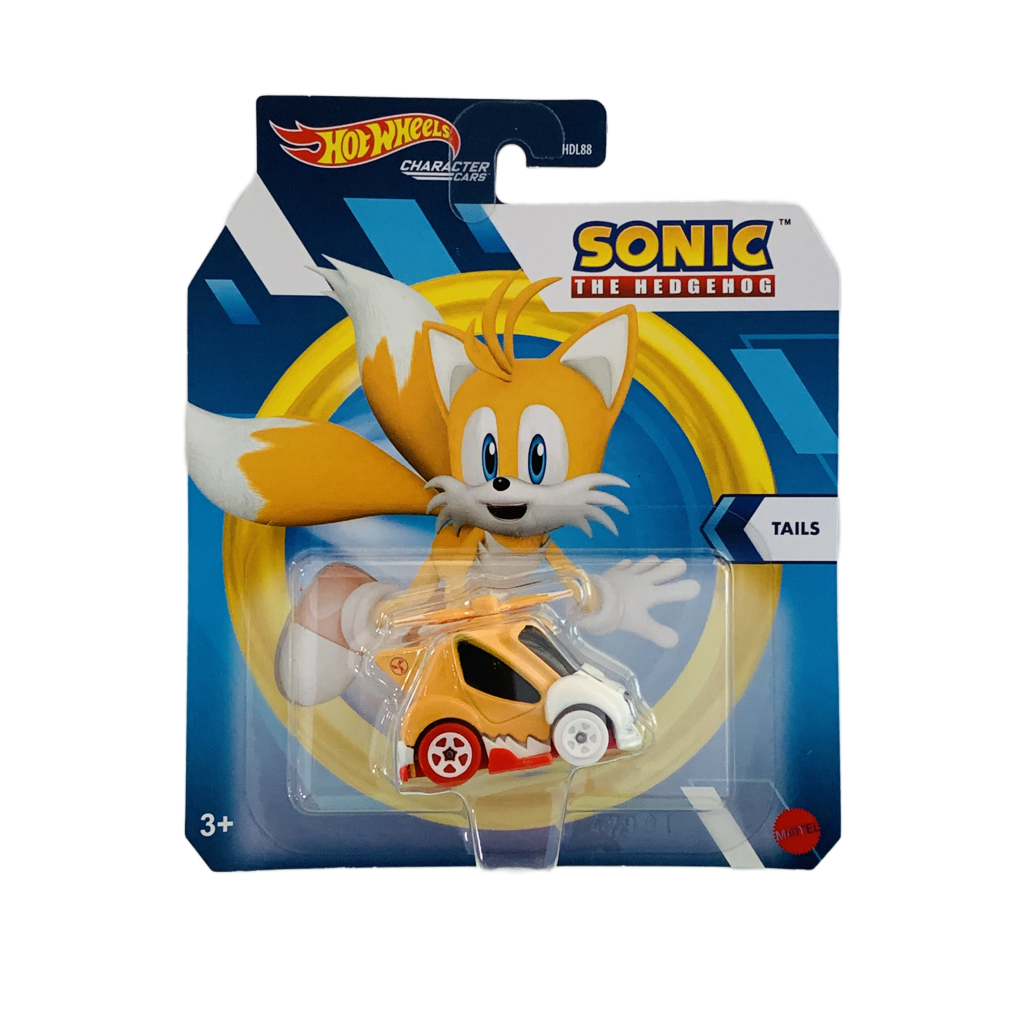 Hot Wheels Character Cars Sonic The Hedgehog Tails