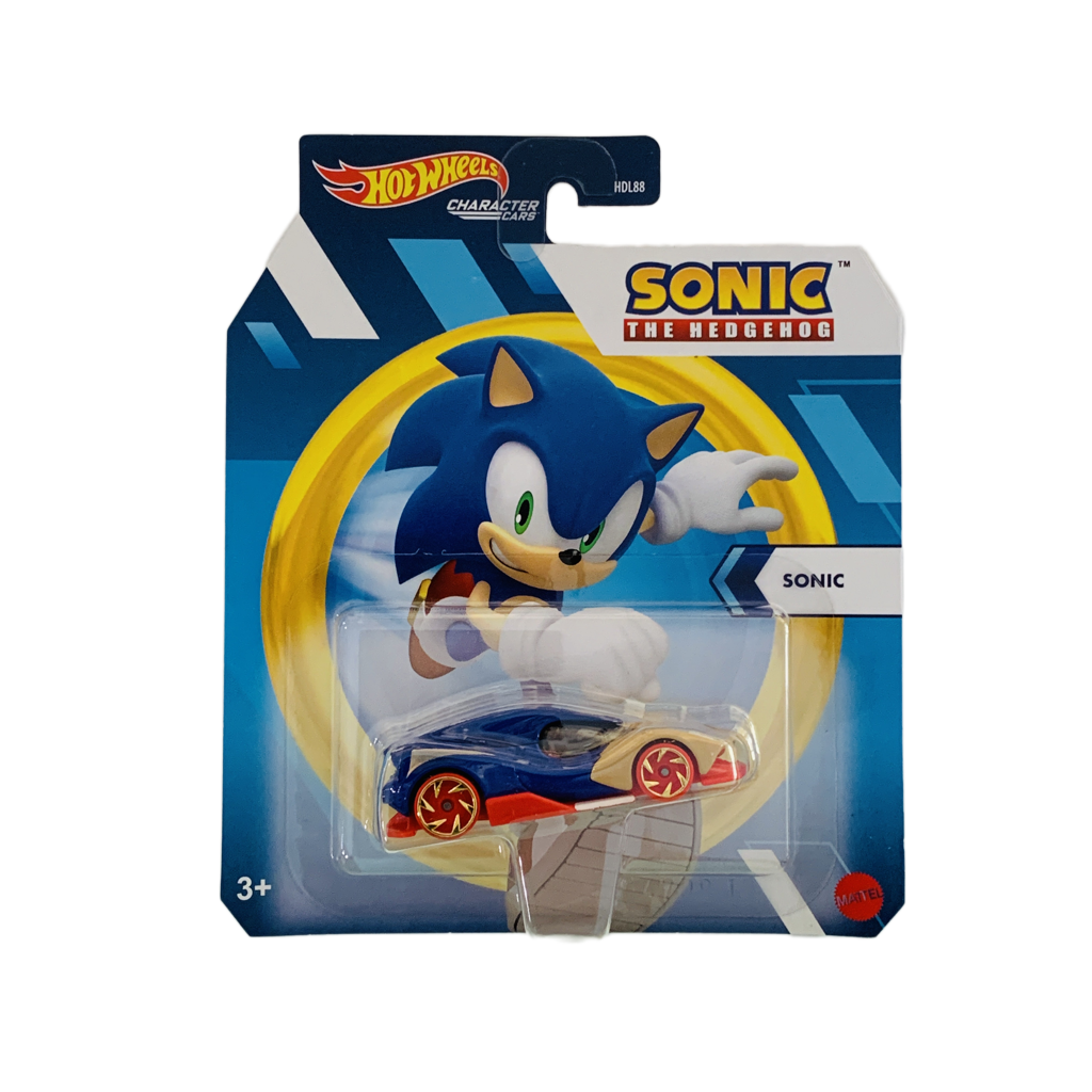 Hot Wheels Character Cars Sonic The Hedgehog Sonic