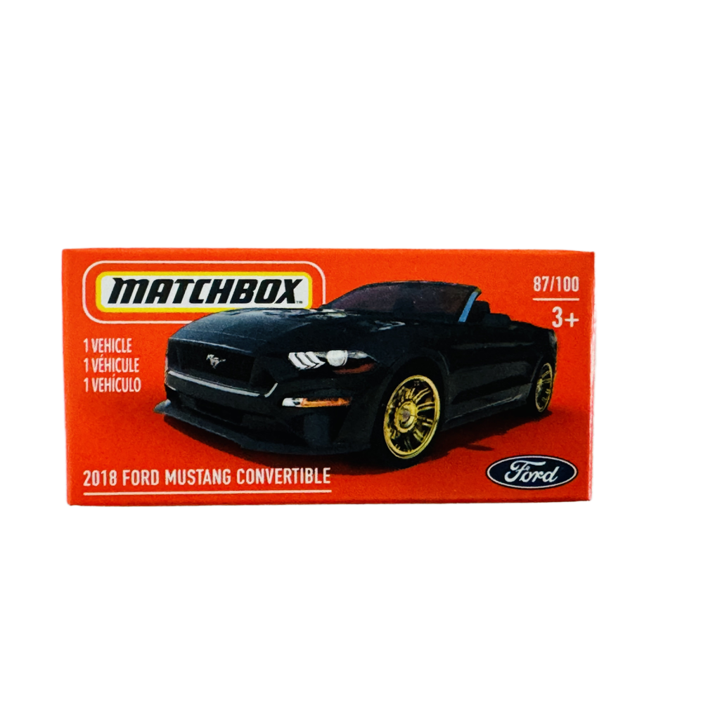 Matchbox Power Grabs #87 2018 Ford Mustang Convertible