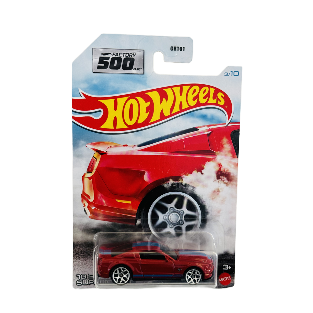 Hot Wheels Factory 500 H.P. '10 Shelby GT500 Supersnake - Walmart Exclusive