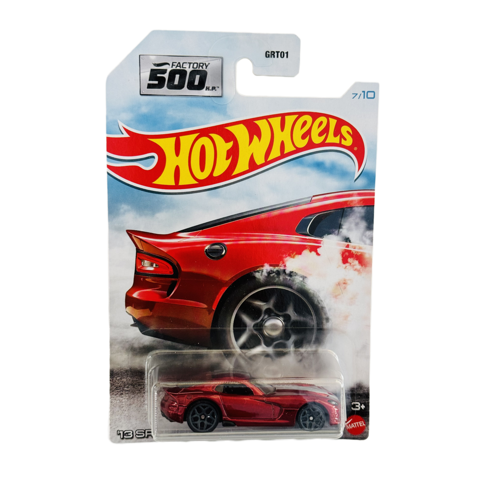 Hot Wheels Factory 500 H.P. '13 SRT Viper - Walmart Exclusive - Cracked Blister