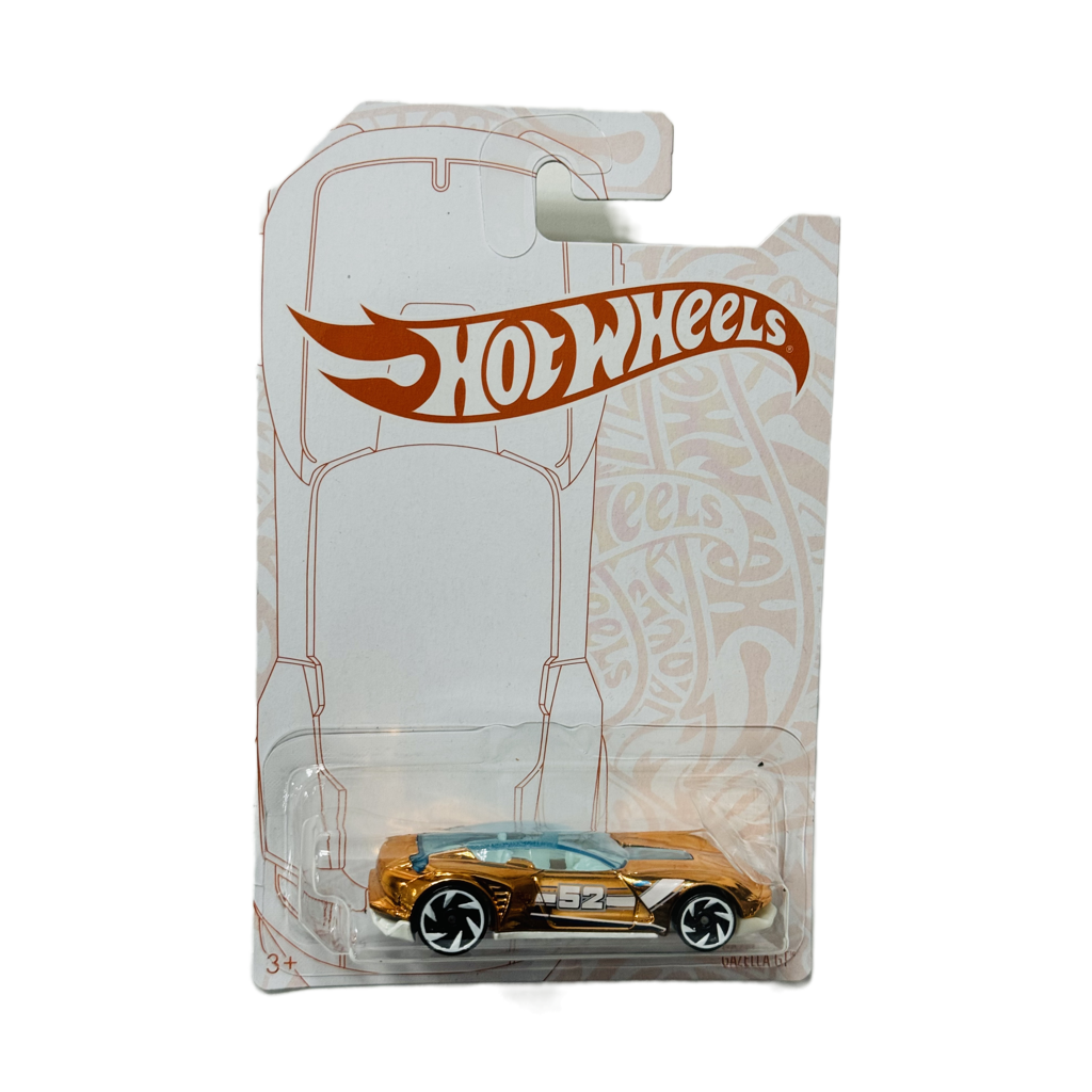 Hot Wheels 52nd Anniversary Pearl & Chrome Gazella GT Chase