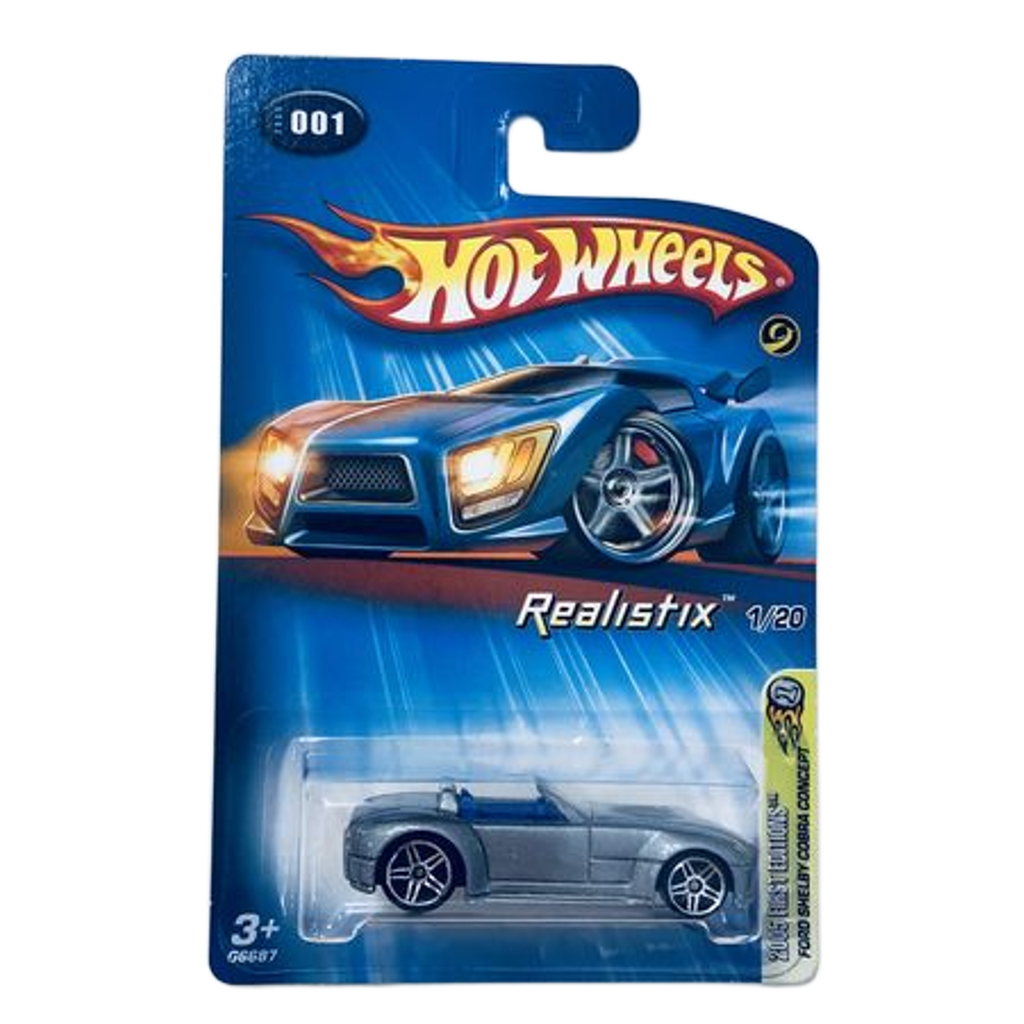 Hot Wheels #001 Ford Shelby Cobra Concept