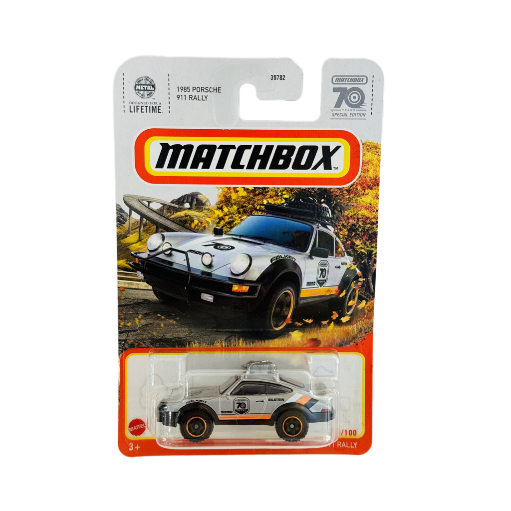 Matchbox #80 1985 Porsche 911 Rally