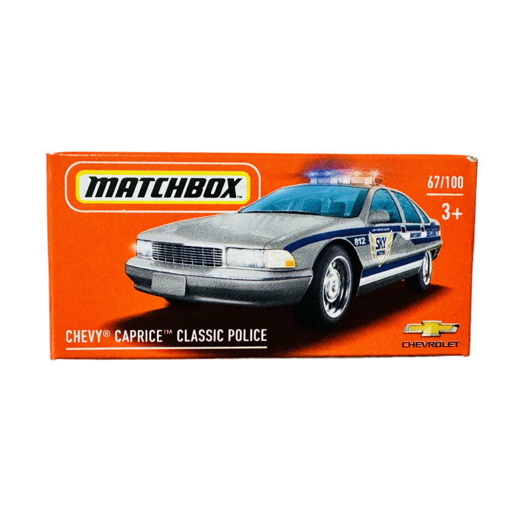 Matchbox Power Grabs #67 Chevy Caprice Classic Police