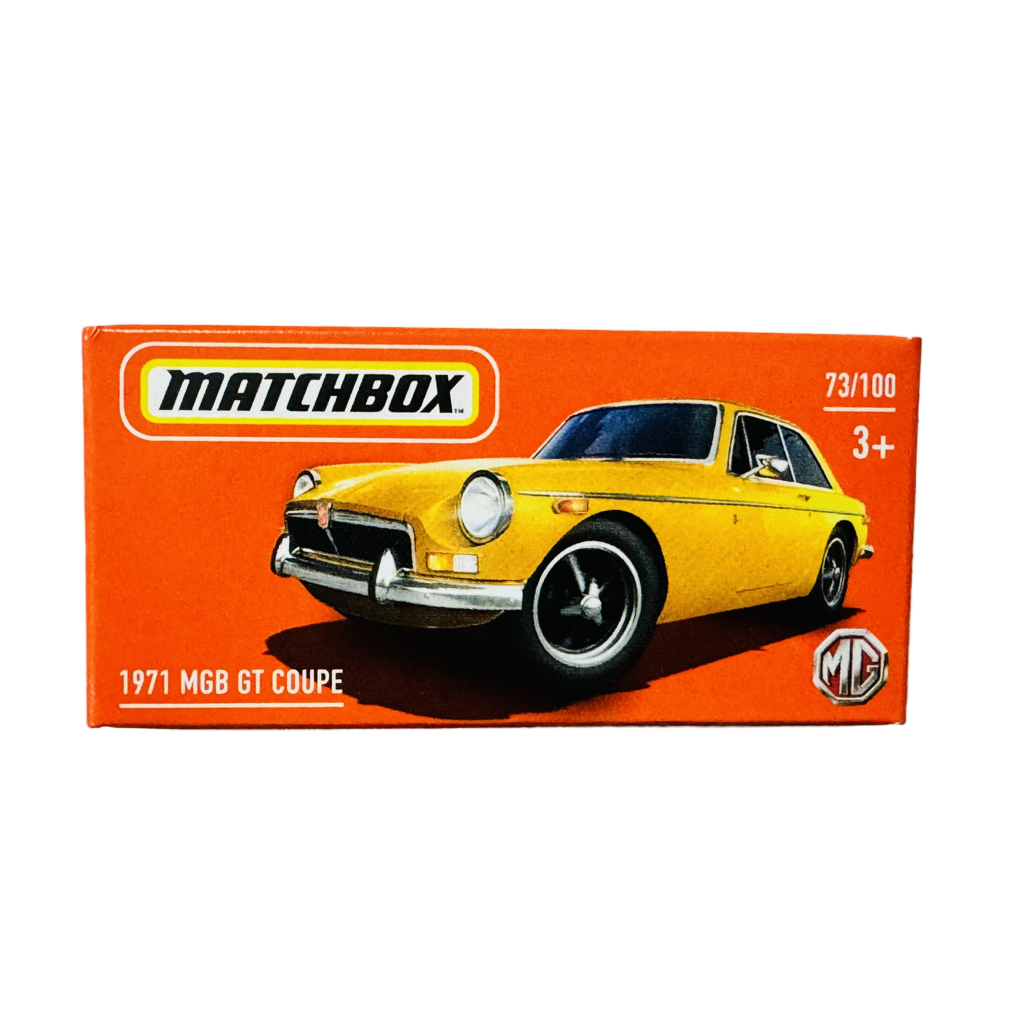 Matchbox Power Grabs #73 1971 MGB Coupe