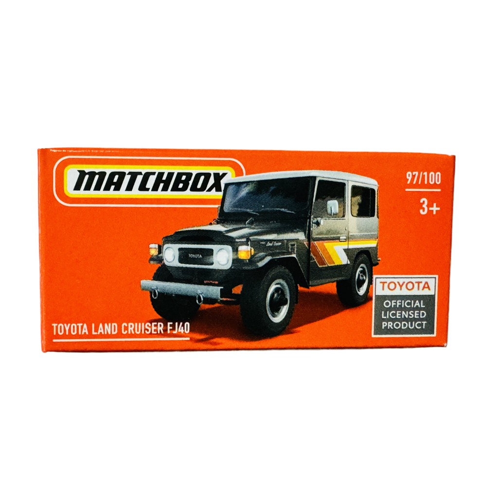 Matchbox Power Grabs #97 Toyota Land Cruiser FJ40