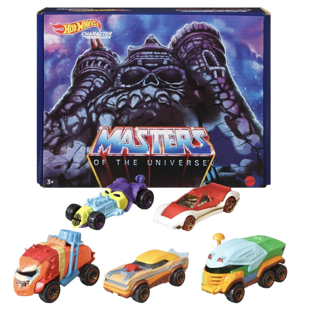 Hot Wheels Masters Of The Universe Character Cars 5-Pack