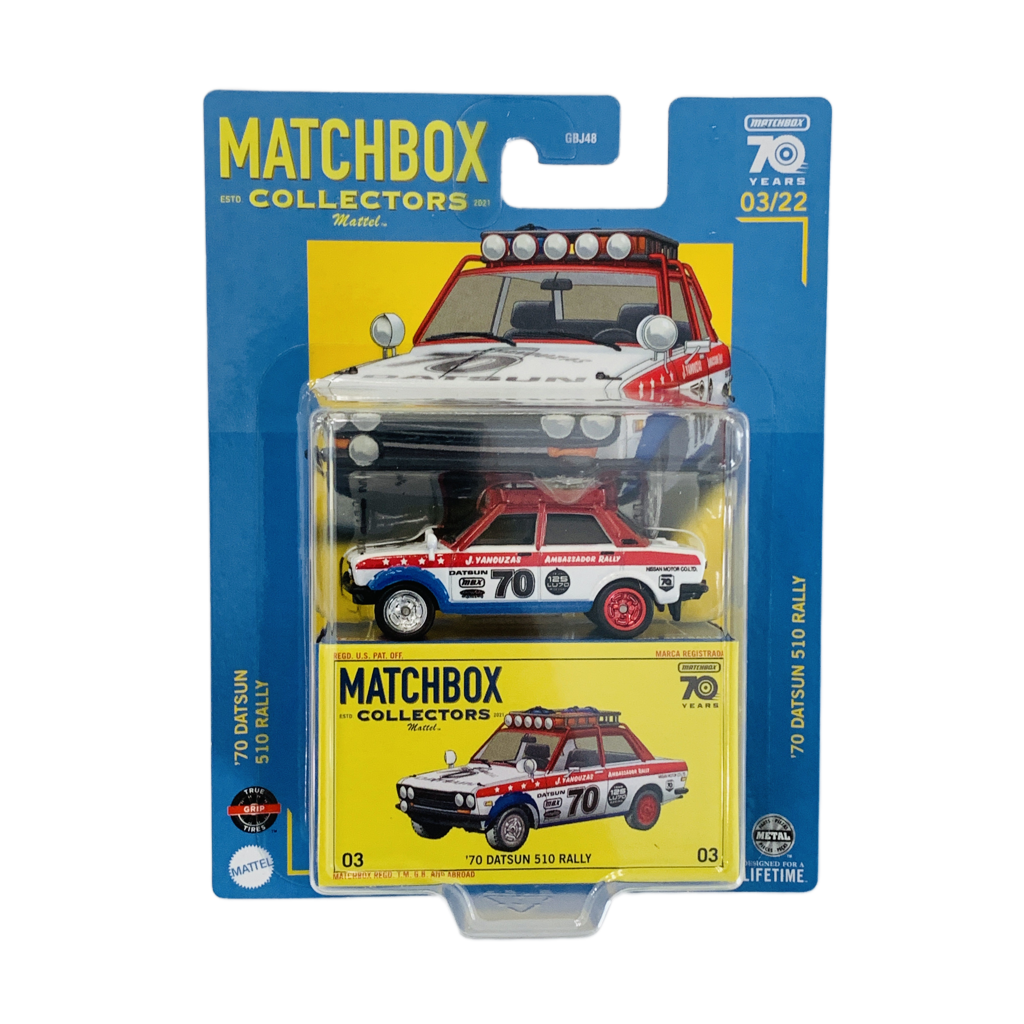 Matchbox Collectors '70 Datsun 510 Rally