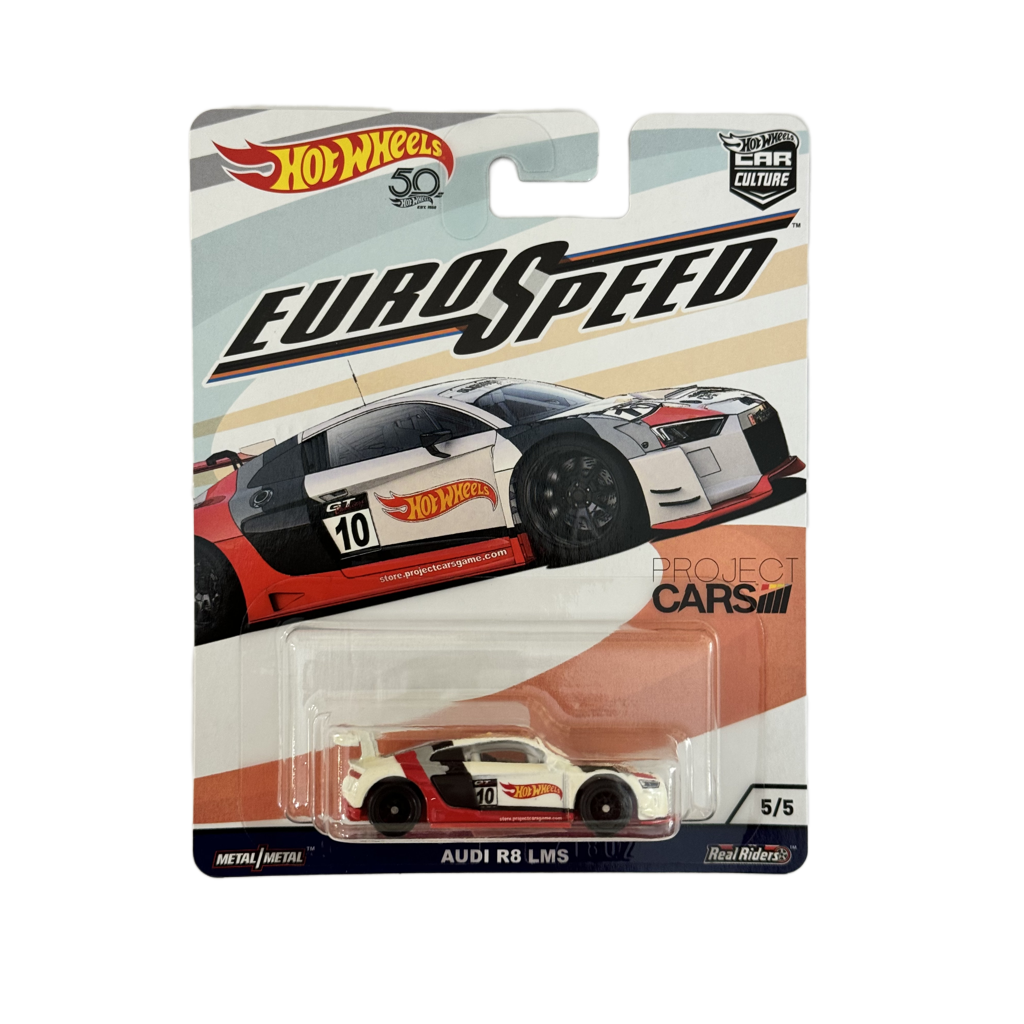 Hot Wheels Premium Car Culture Euro Speed Audi R8 LMS