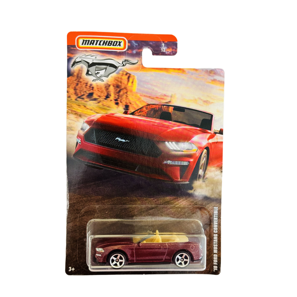 Matchbox Mustang Series '18 Ford Mustang Convertible