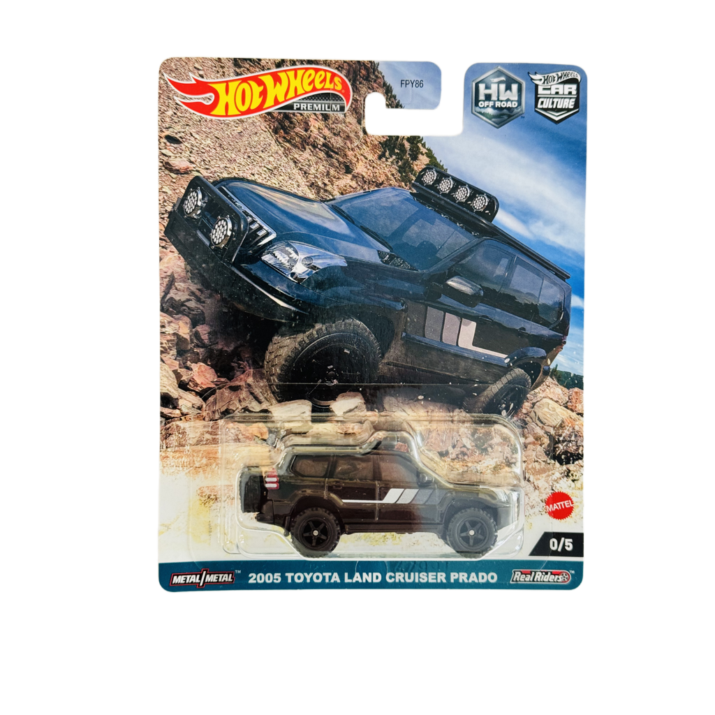 Hot Wheels Premium HW Off Road 2005 Toyota Land Cruiser Prado Chase