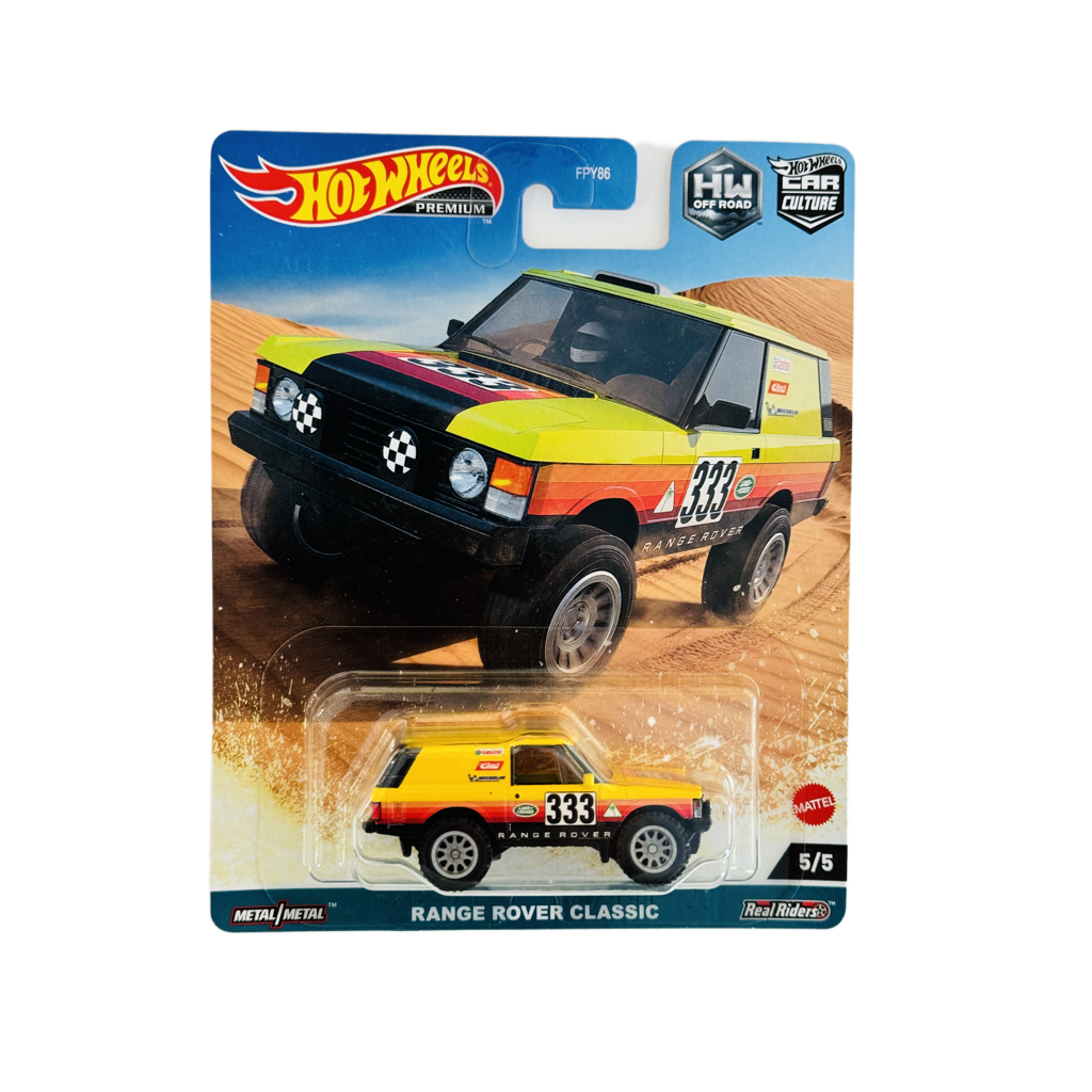 Hot Wheels Premium HW Off Road Range Rover Classic