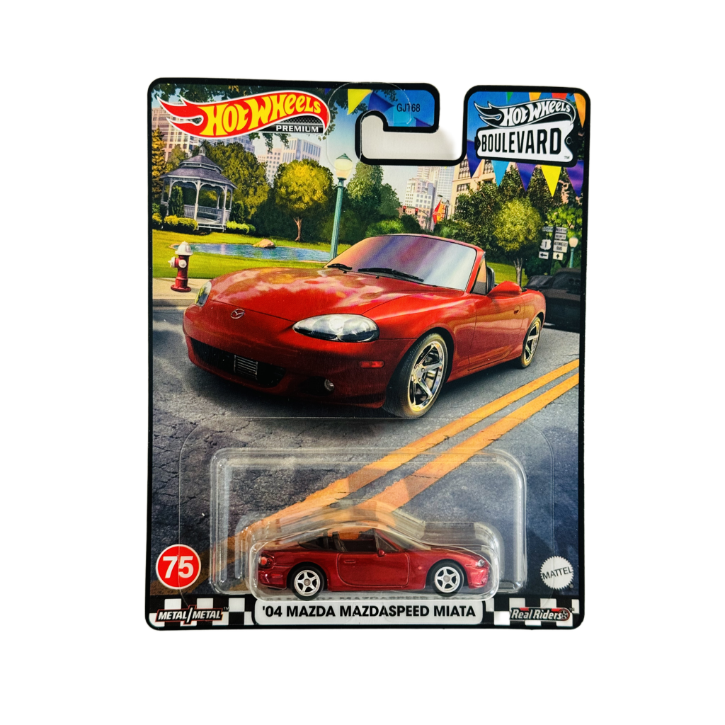 Hot Wheels Premium Boulevard '04 Mazda Mazdaspeed Miata