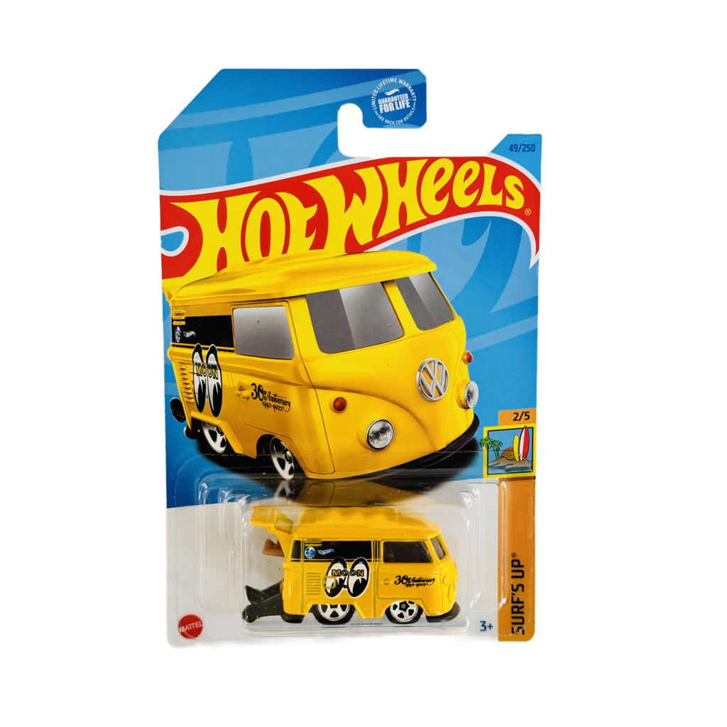 Hot Wheels #49 Mooneyes Kool Kombi - Yellow