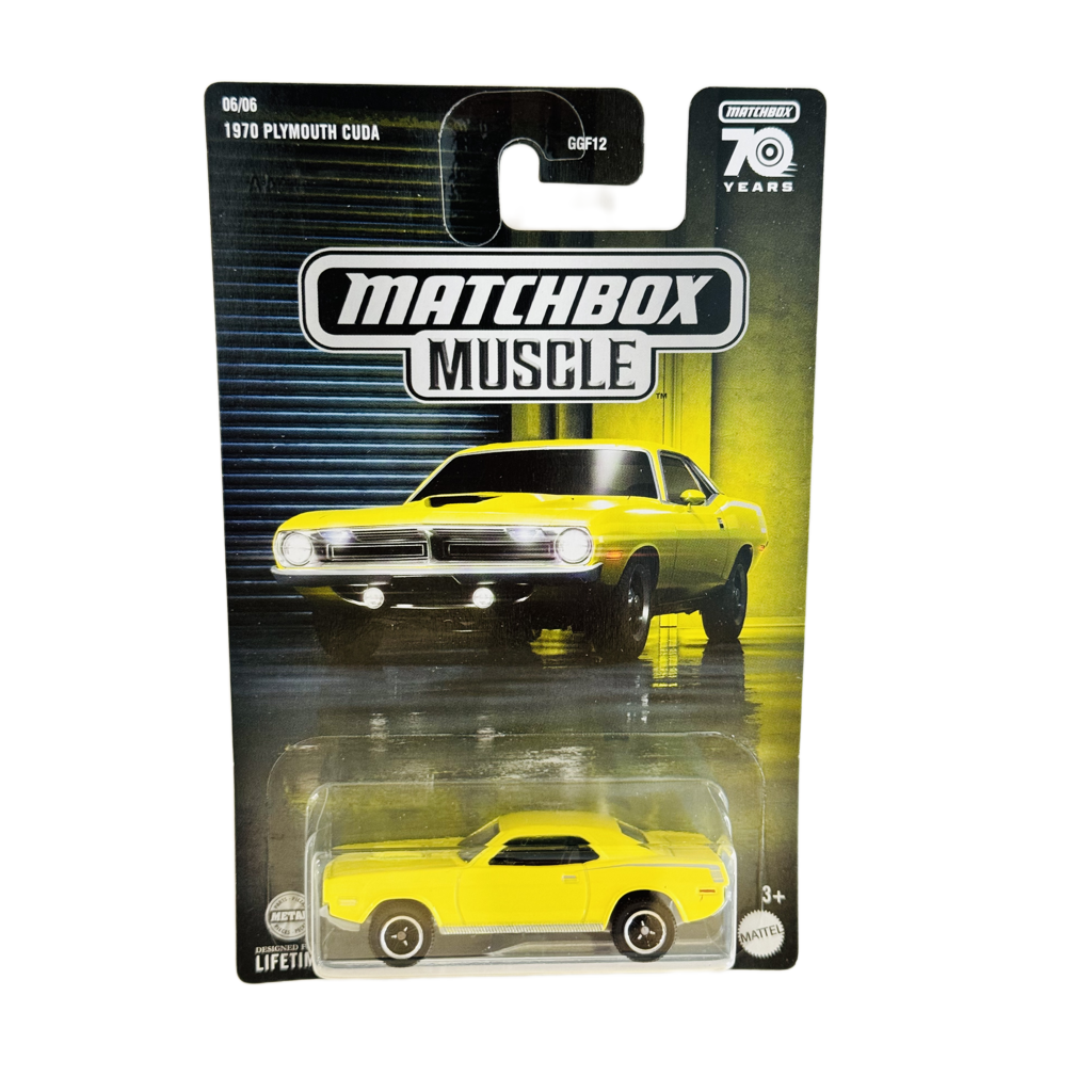 Matchbox Muscle 1970 Plymouth Cuda