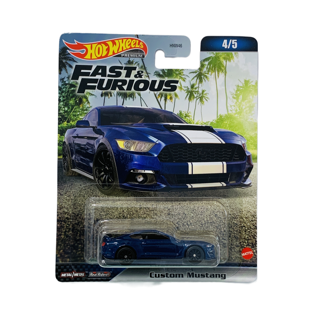 Hot Wheels Premium Fast & Furious Custom Mustang