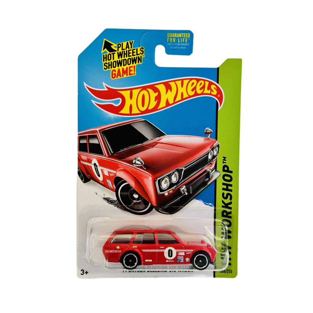 Hot Wheels #206 '71 Datsun Bluebird 510 Wagon