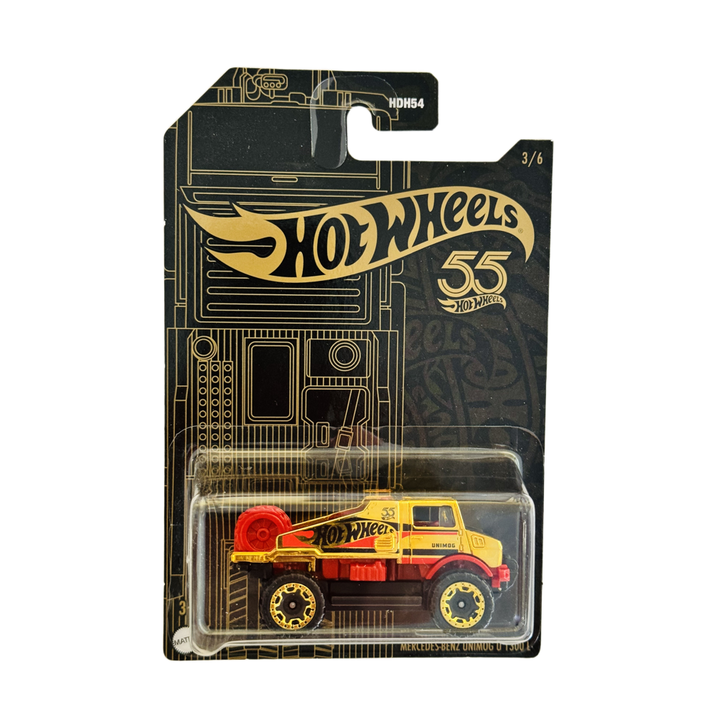 Hot Wheels 55th Anniversary Mercedes-Benz Unimog U 1300 L Chase