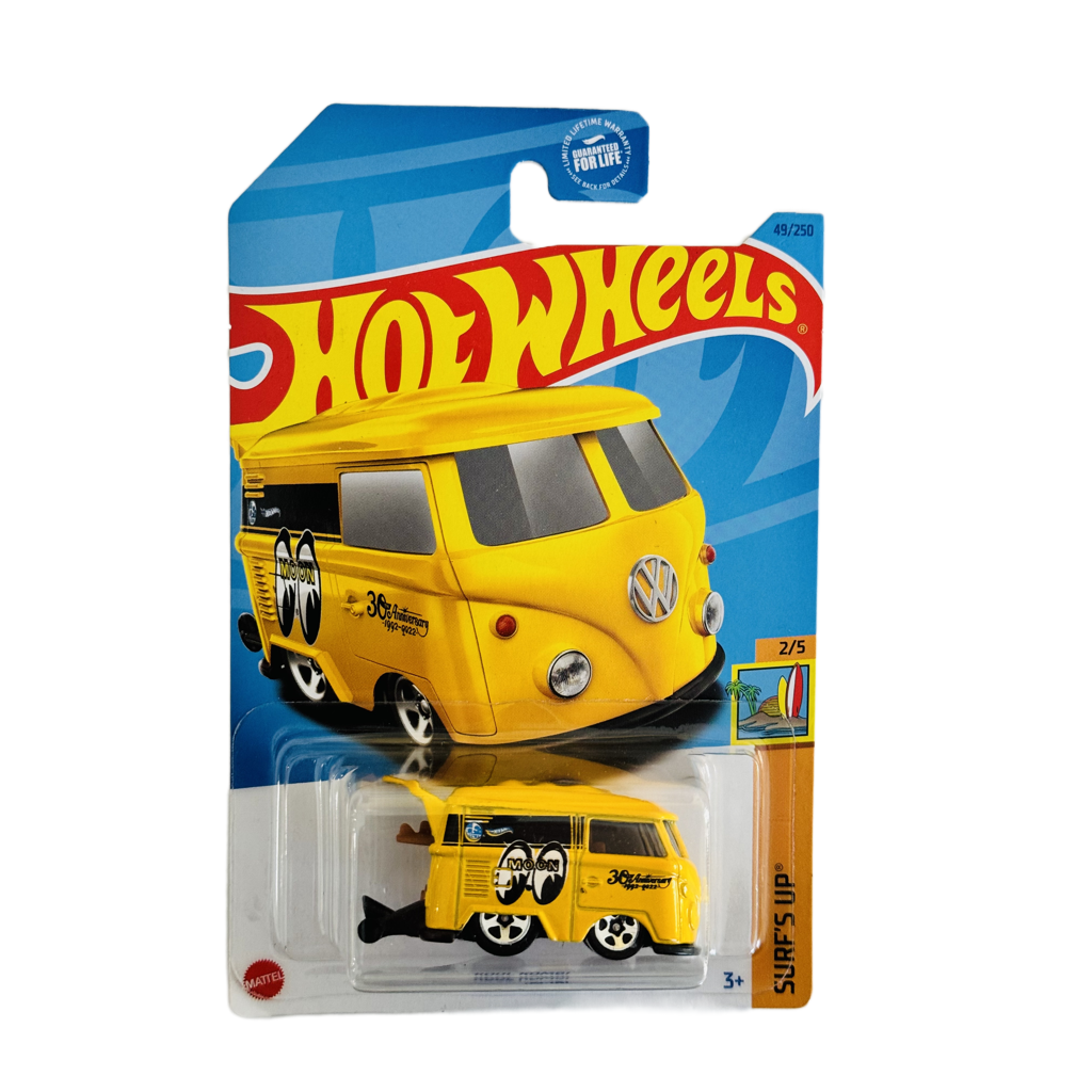 Hot Wheels #49 Mooneyes Kool Kombi - Yellow