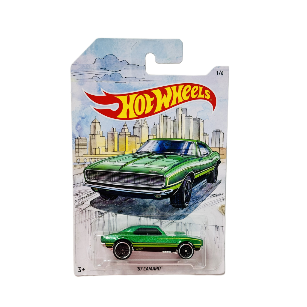 Hot Wheels Detroit Muscle Cars '67 Camaro - Walmart Exclusive