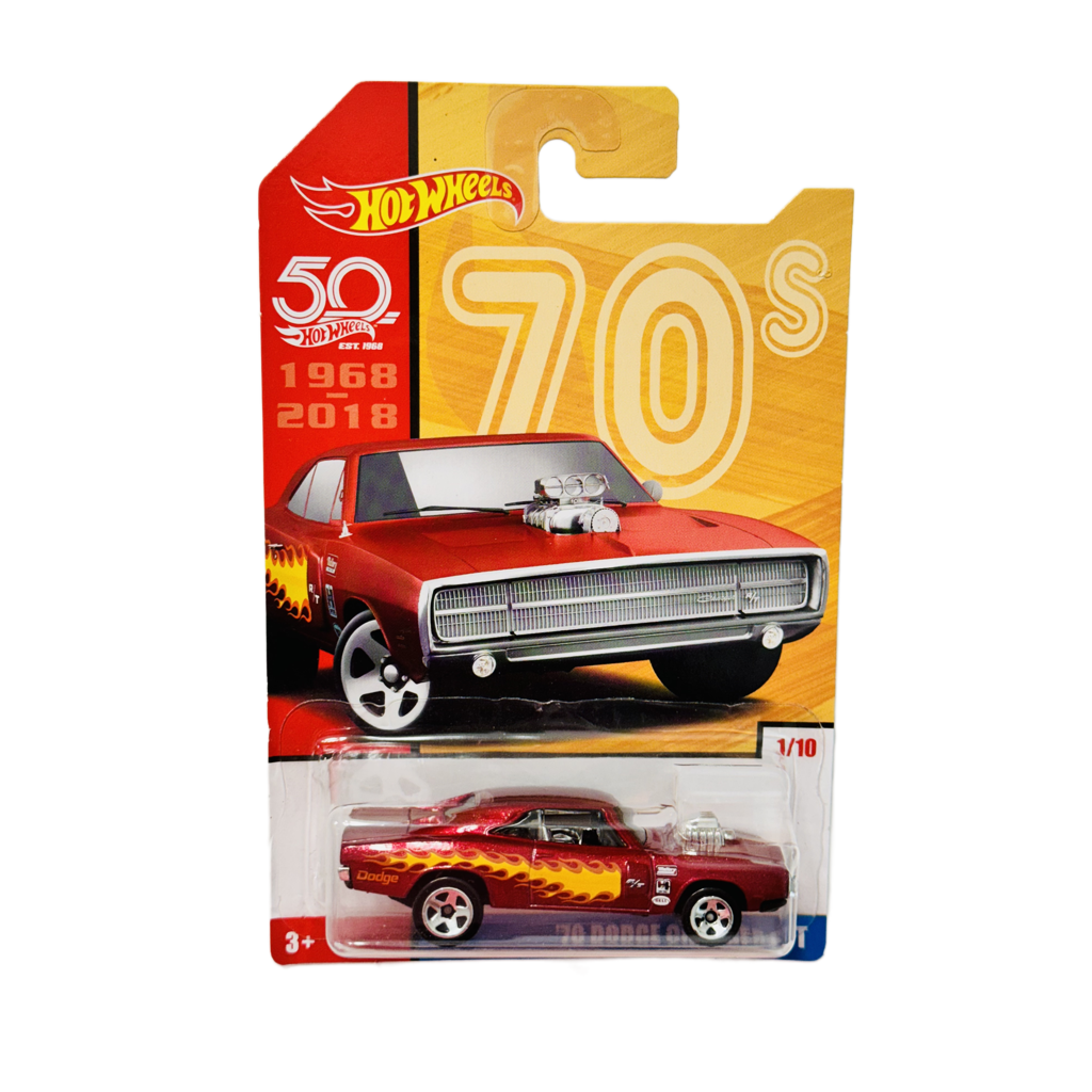 Hot Wheels Cars Of The Decades '70 Dodge Charger R/T