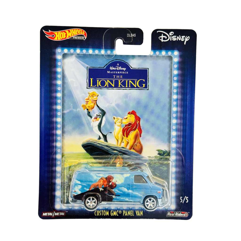 Hot Wheels Premium Disney The Lion King Custom GMC Panel Van