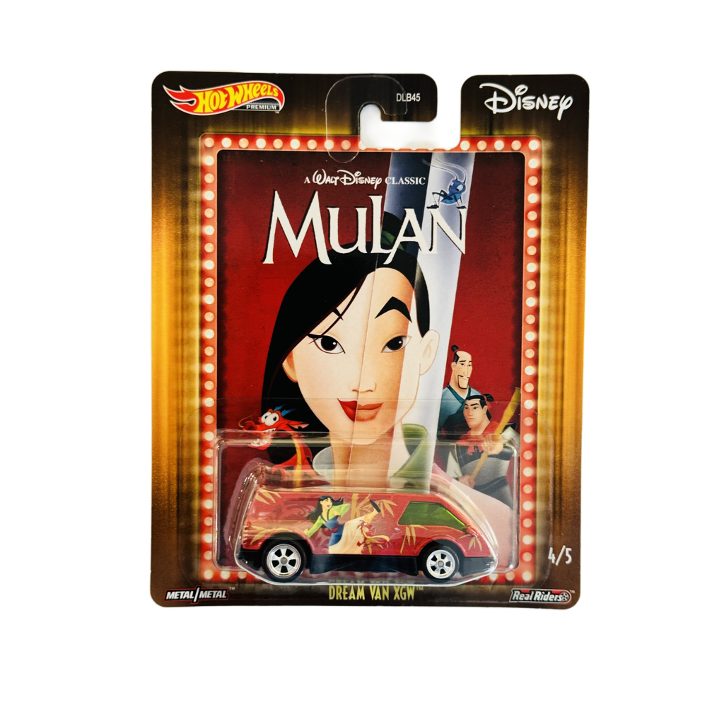 Hot Wheels Premium Disney Mulan Dream Van XGW