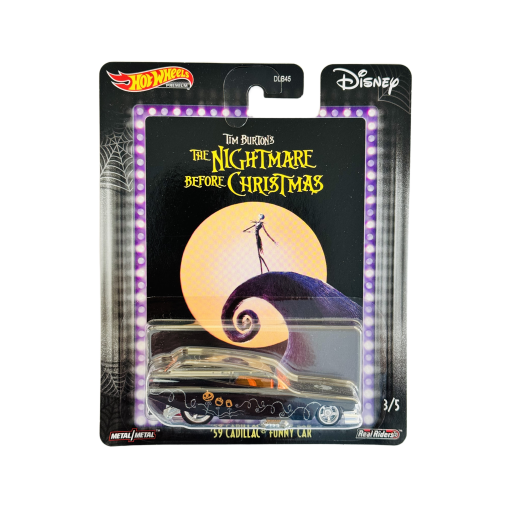 Hot Wheels Premium Disney The Nightmare Before Christmas '59 Cadillac Funny Car