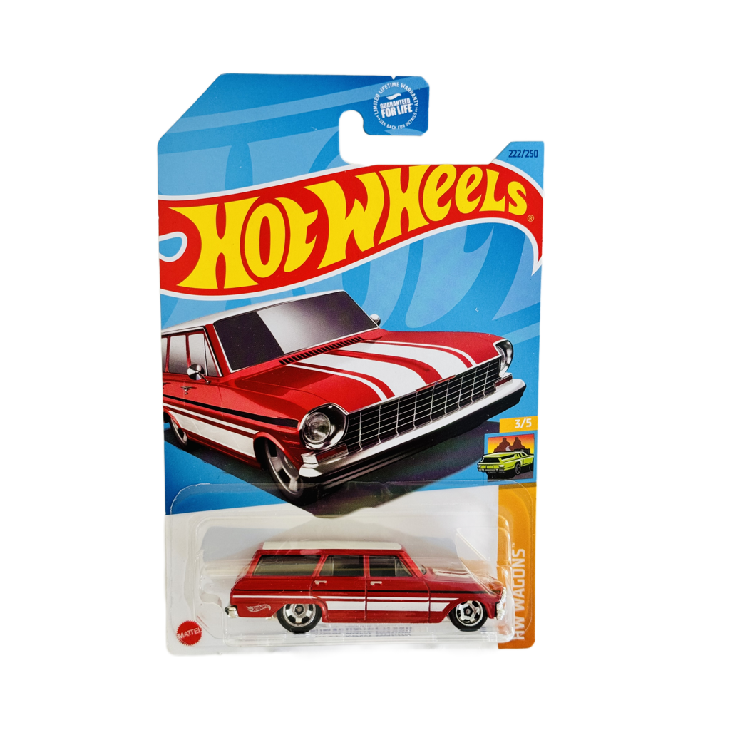 Hot Wheels #222 '64 Chevy Nova Wagon