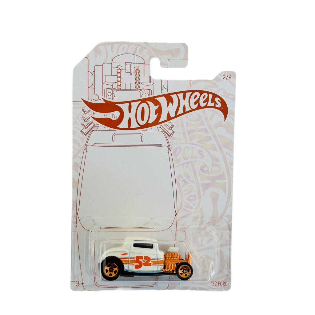 Hot Wheels 52nd Anniversary Pearl & Chrome '32 Ford