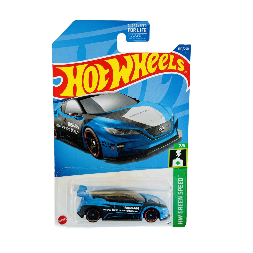 Hot Wheels #100 Nissan Leaf Nismo RC-02