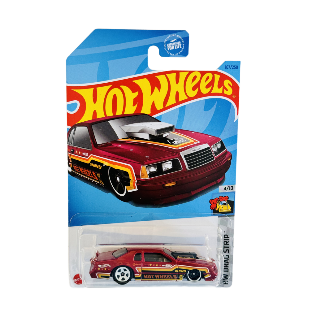 Hot Wheels #107 '86 Ford Thunderbird Pro Stock