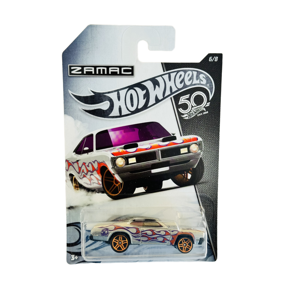 Hot Wheels 50th Anniversary '71 Dodge Demon ZAMAC