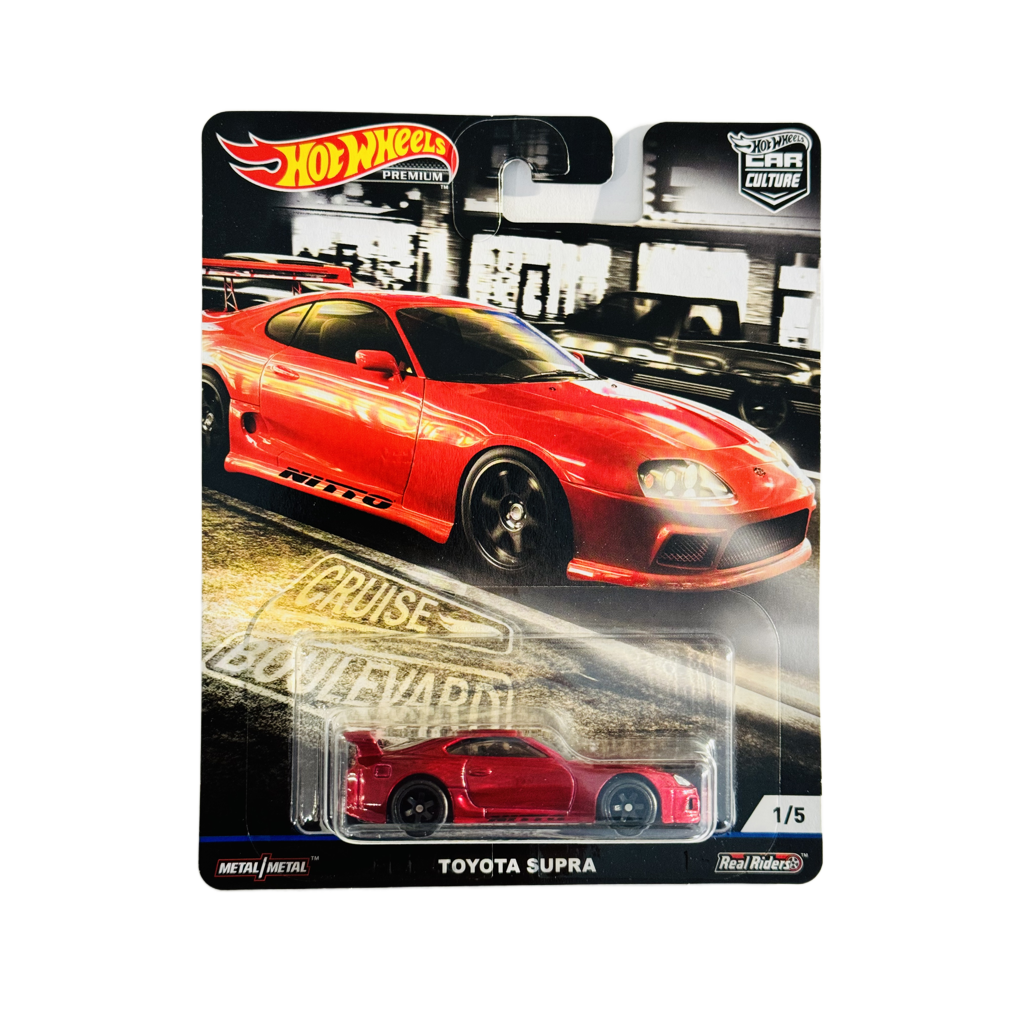 Hot Wheels Premium Cruise Boulevard Toyota Supra