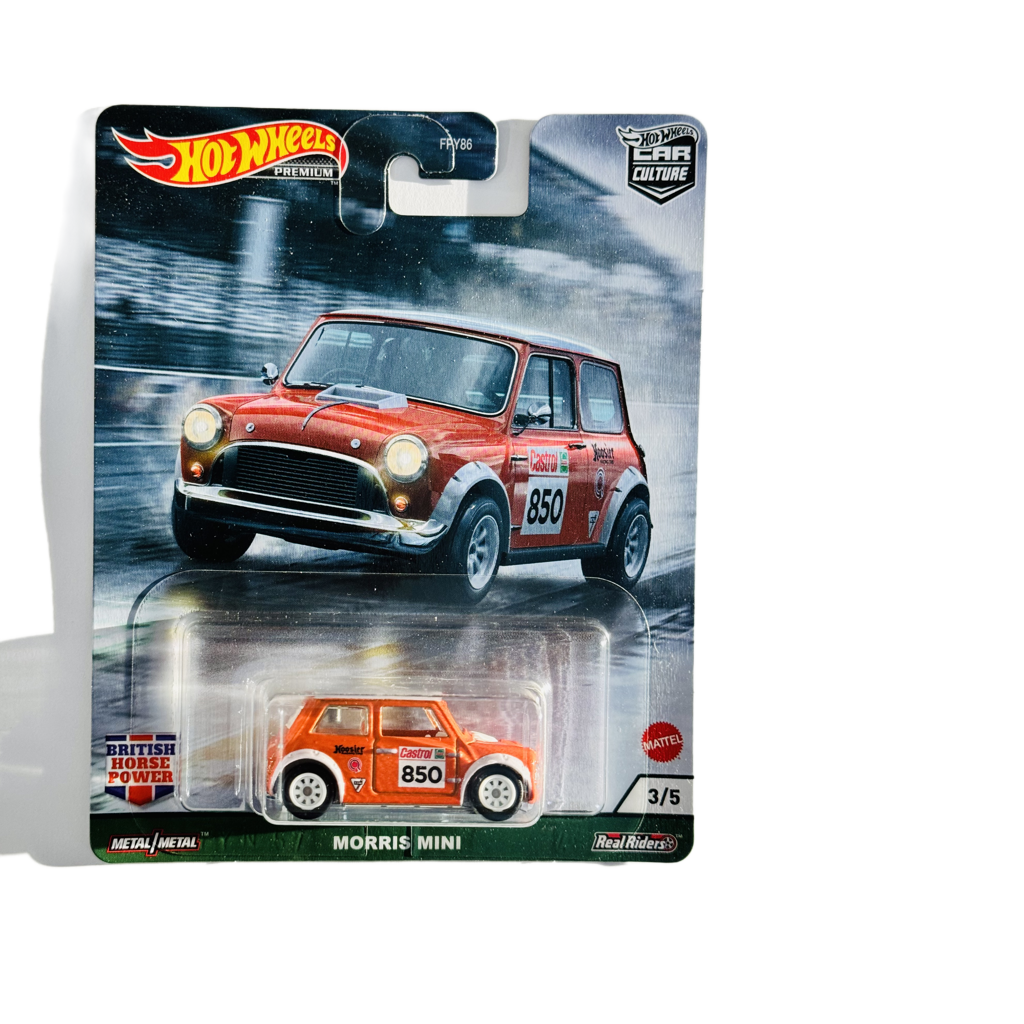 Hot Wheels Premium British Horse Power Morris Mini