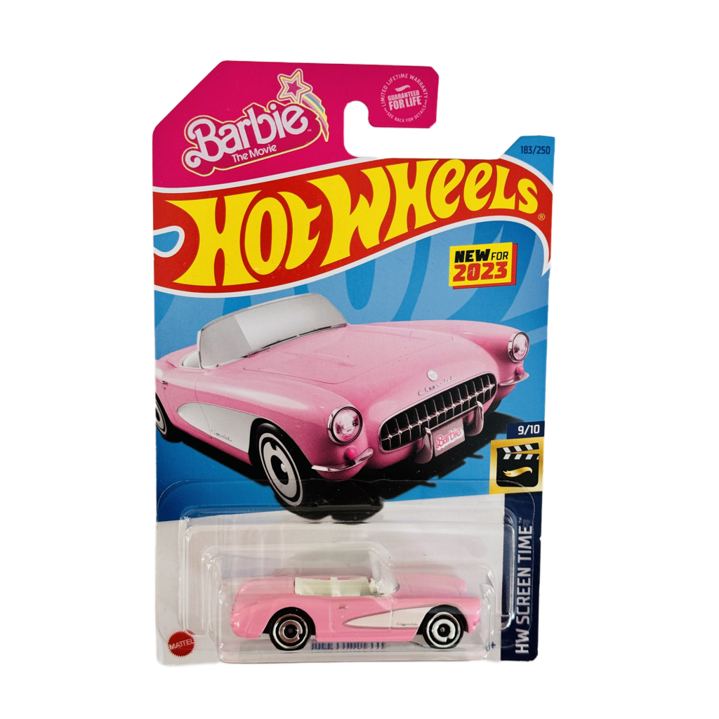 Hot Wheels #183 Barbie The Movie 1956 Corvette