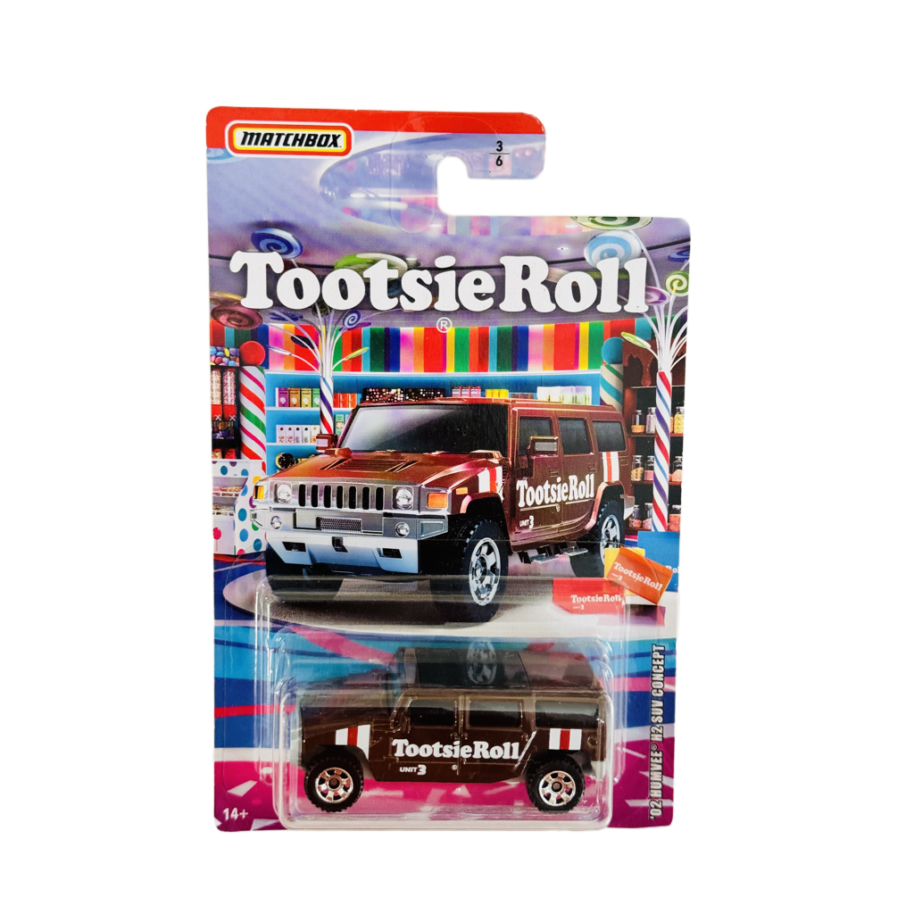 Matchbox Tootsie Roll '02 Humbee H2 SUV Concept