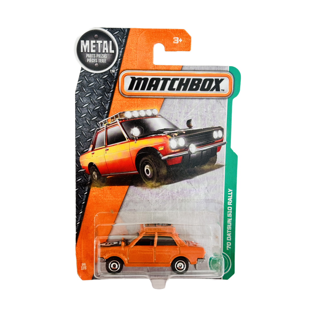 Matchbox #94 '70 Datsun 510 Rally