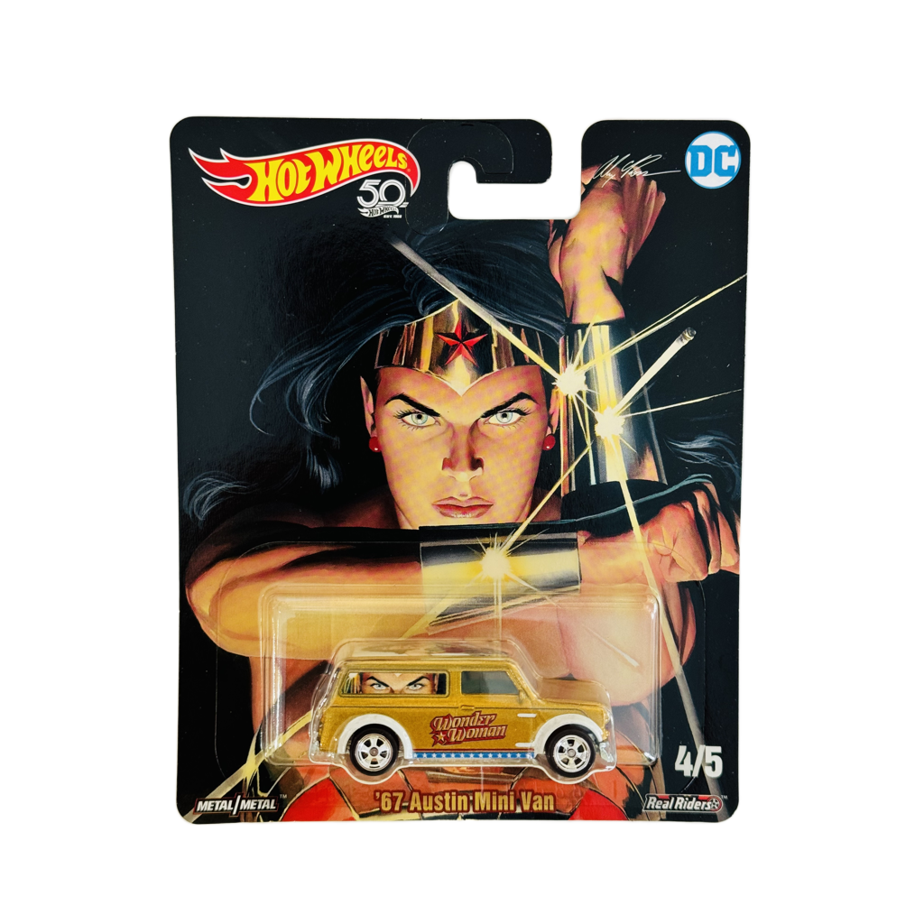 Hot Wheels DC Comics Wonder Woman '57 Austin Mini Van