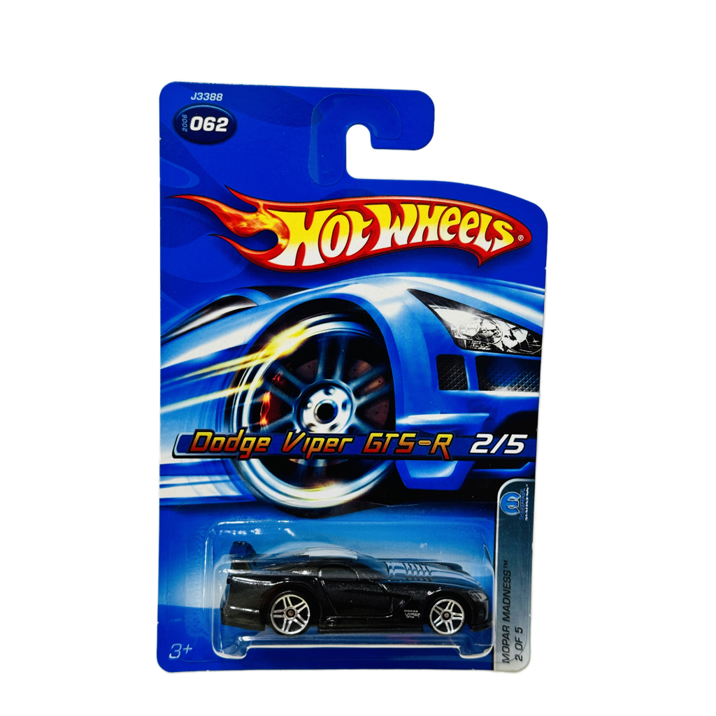 Hot Wheels #062 Dodge Viper GTS-R - Black