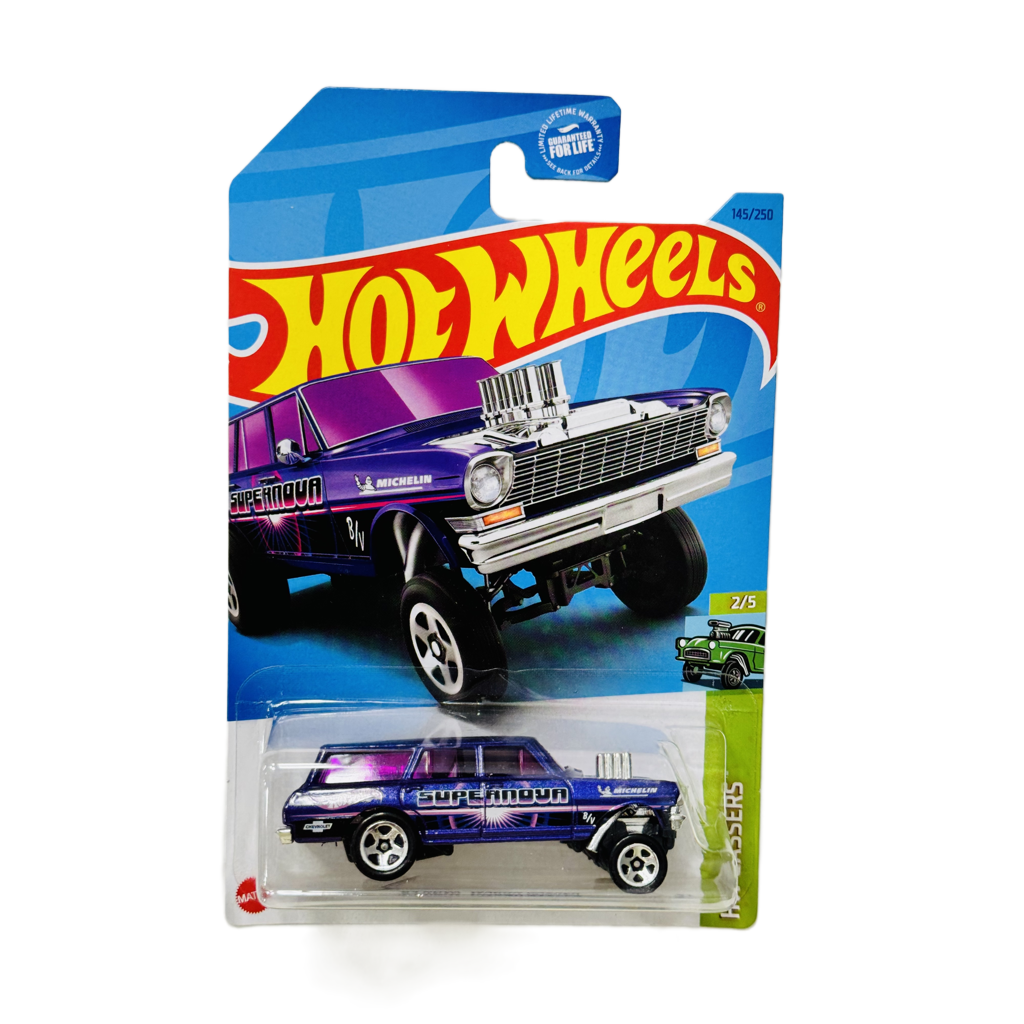 Hot Wheels #145 '64 Nova Wagon Gasser