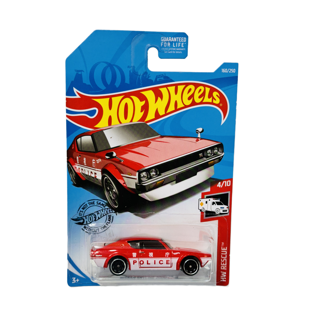 Hot Wheels #180 Nissan Skyline 2000 GT-R - Red