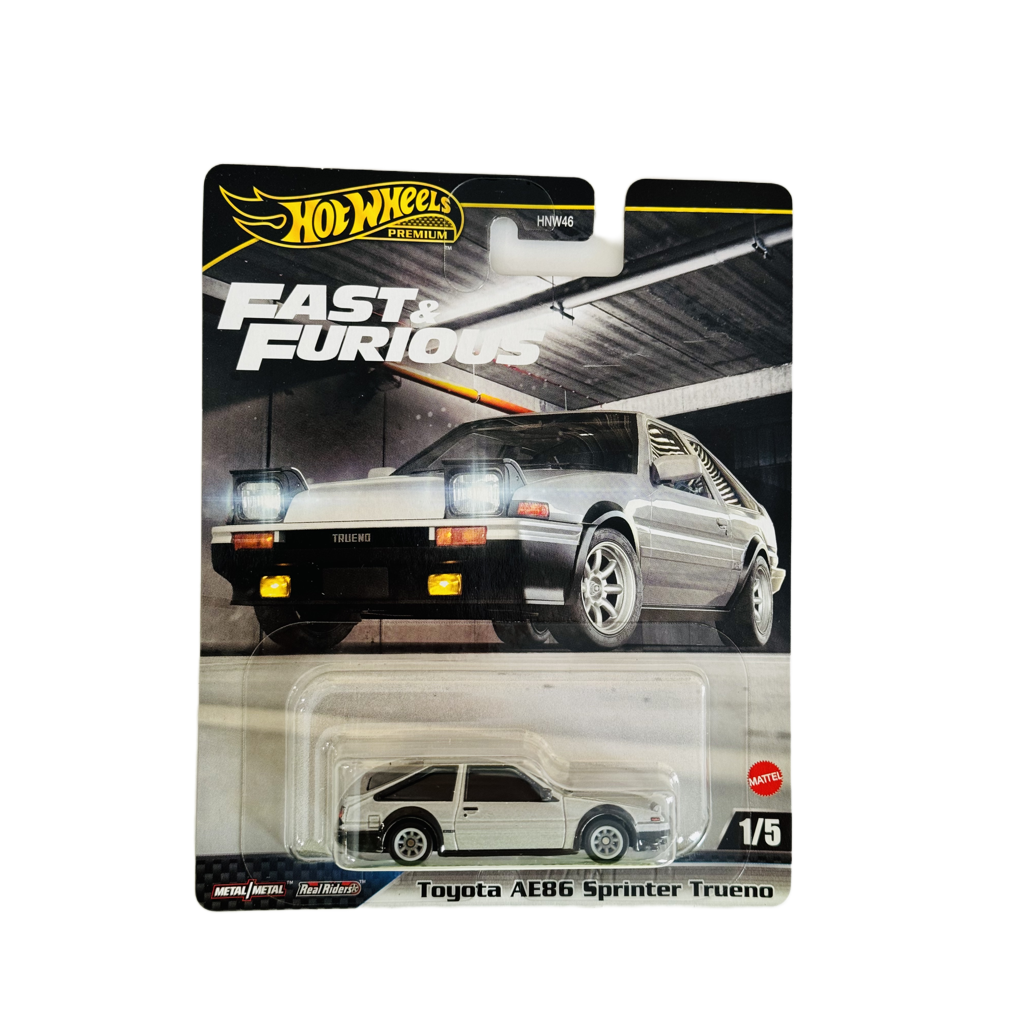 Hot Wheels Premium Fast & Furious Toyota AE86 Sprinter Trueno